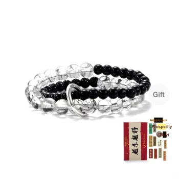 MEOBURLIY Colored Glaze Bracelets Unisex