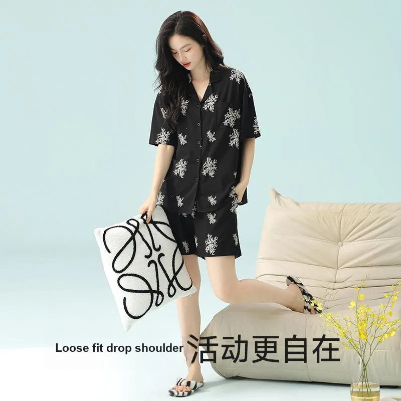 PBENO PD Pajama Set Women's Black-6