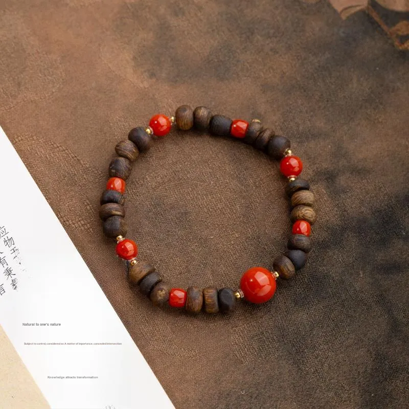 Xianyuan Fragrance Agarwood Bracelets Unisex-3