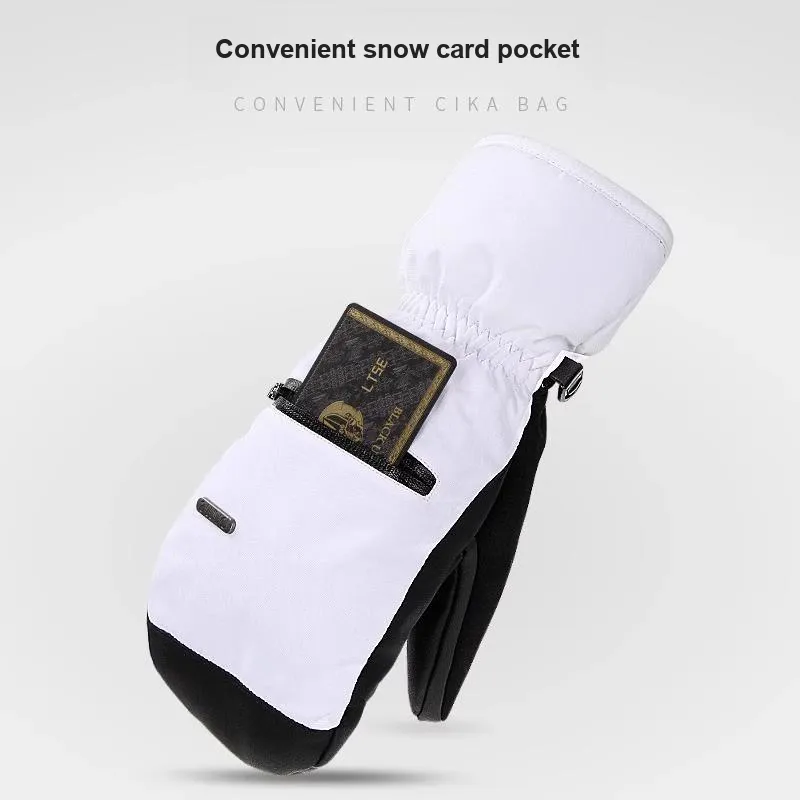 TERROR Ski Gloves Mittens Unisex-4