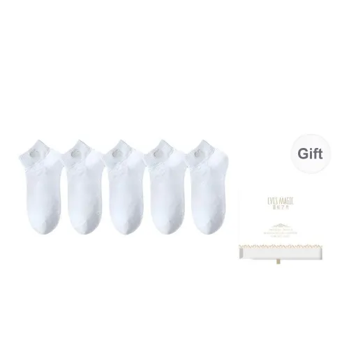 XIA.WA.ZHI.XIU Ankle Socks Women's Box 5 Pack