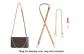 1.1 Adjustable Crossbody Shoulder Strap-Smaller Bag Modified Set