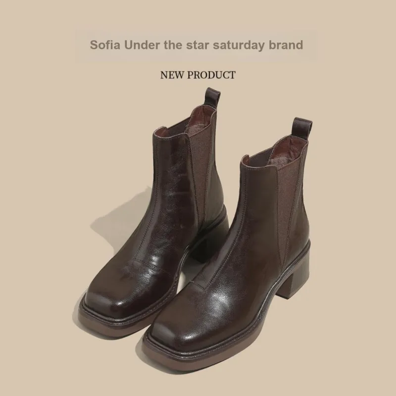 Safiya Short Chelsea Boots Women's-8