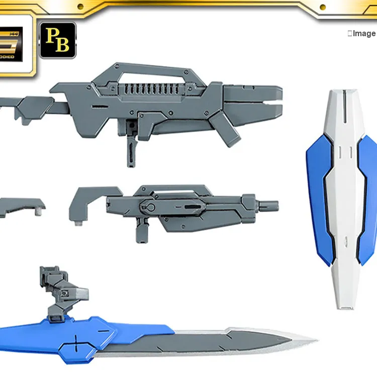 BANDAI RG Gundam Exia With Gundam Astraea Parts Set Model Accessories-1