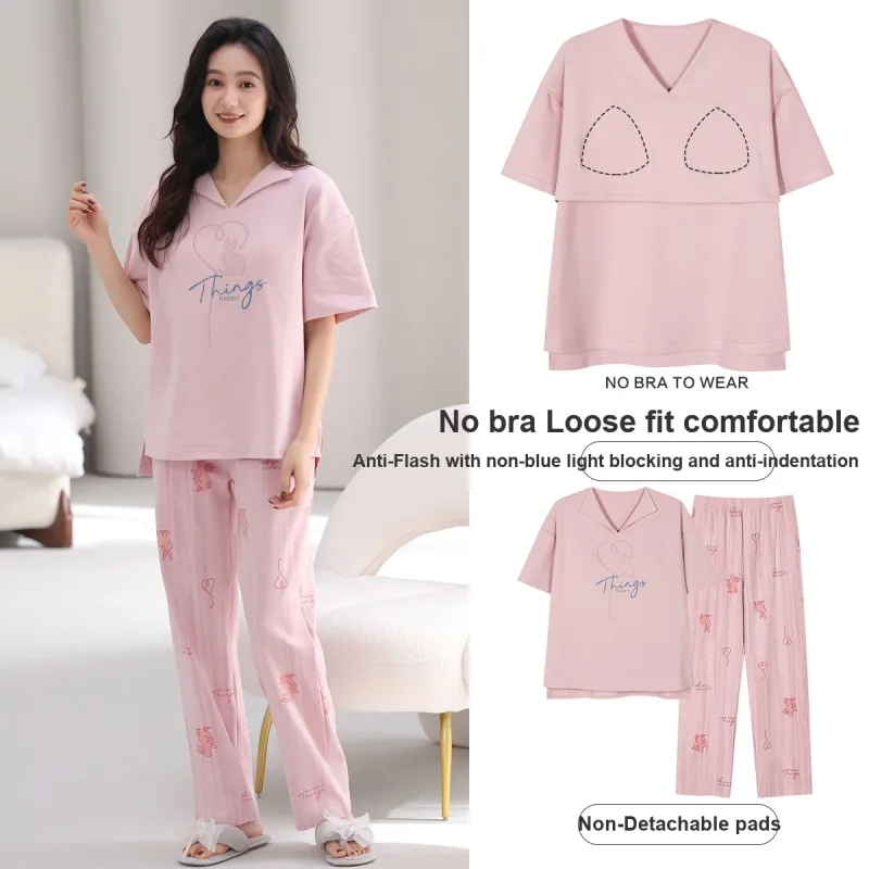 H YXIANG Women's Pajama Sets-1