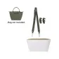 [Combination Set]Trumpets Forest Green Shoulder Strap+Waterproof Liner