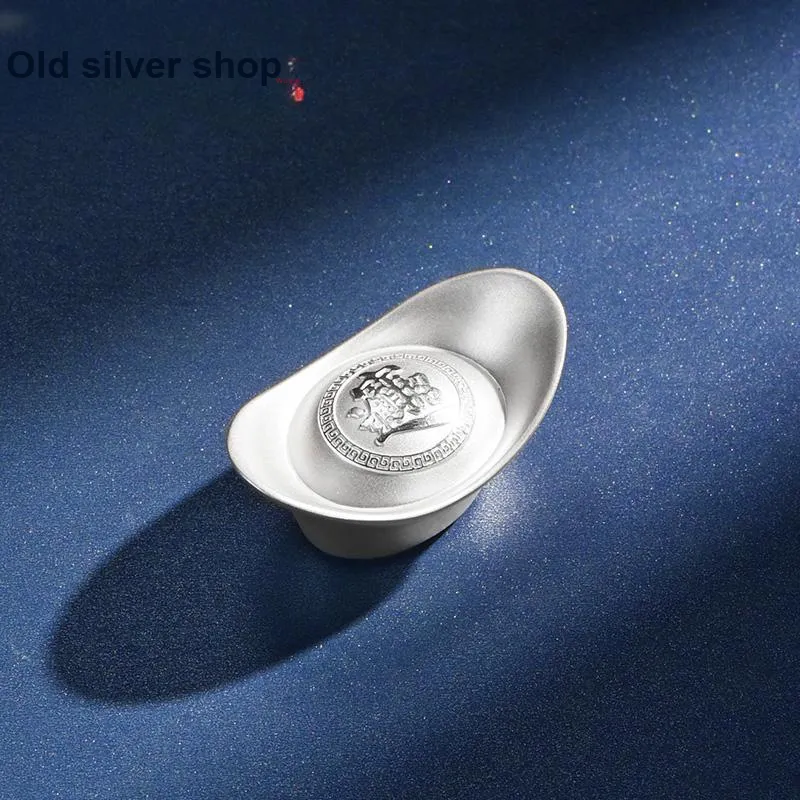 Wylyp 999 Fine Silver Sycee, Sterling Silver Accessory Unisex-1