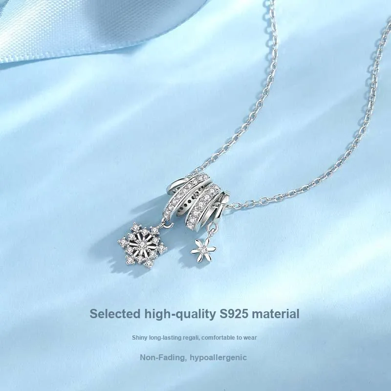 KADER 925 Sterling Silver Necklaces Women's Silver-3
