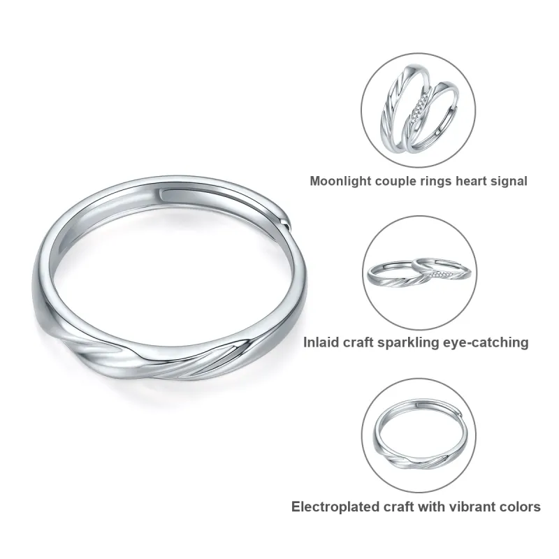 LIU GUI FU JEWELRY S925 Silver Rings Unisex-2