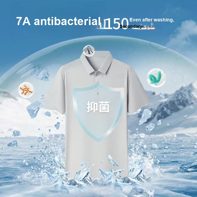 Red bean Polo Shirts Men-15