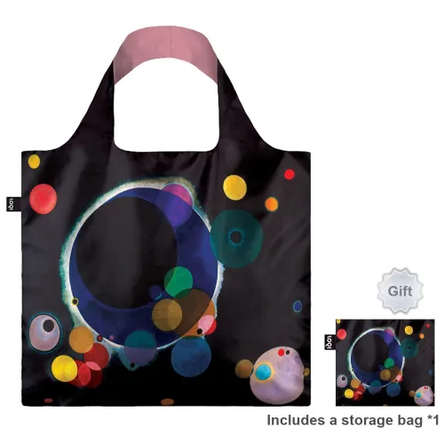 Loqi Shoulder Bags Several Circle Shopping Bag