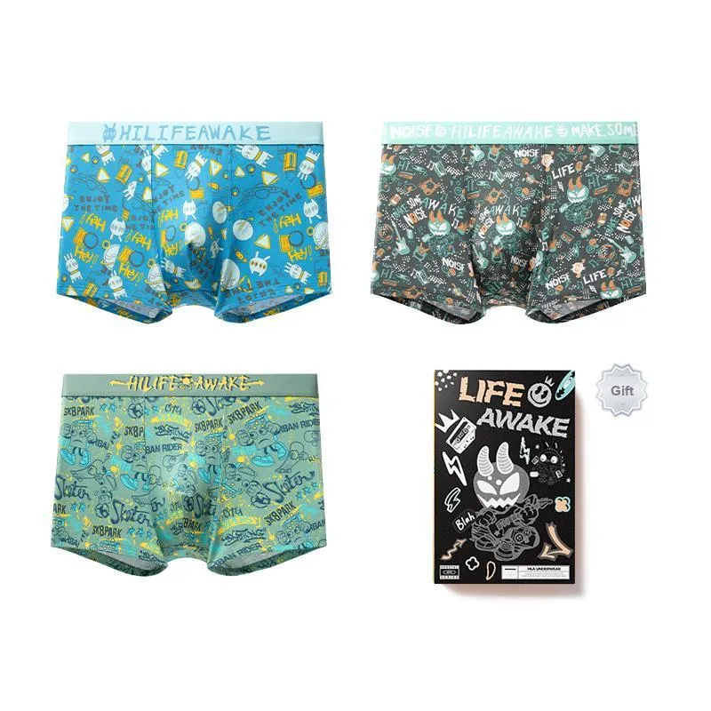 HLA Underpants Men's Box 3 Pack-4