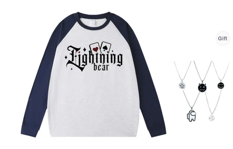 LIGHTNING BEAR T Shirts Unisex-6