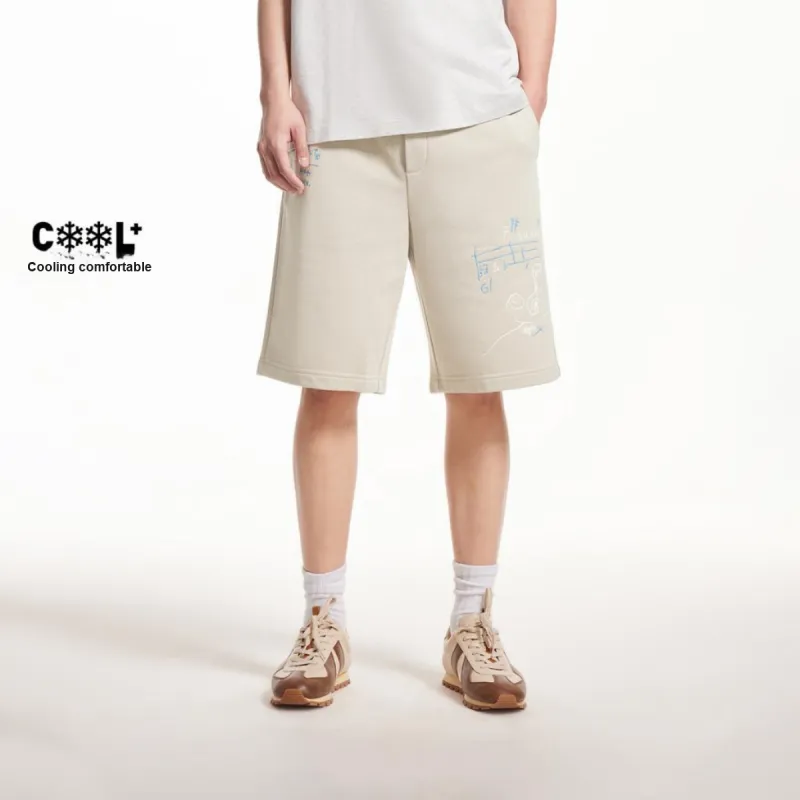 JACK JONES· x BSQ JACK JONES/Jack Jones X Basquiat Casual Shorts Men's-0