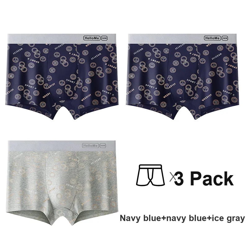 Lan Miao Underpants Men's 3 Pack-9