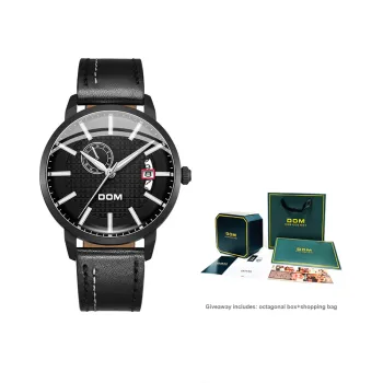 DOM Fully Automatic Collection Mechanical Movement Watch Men's Watches Black Dial 6923411121079