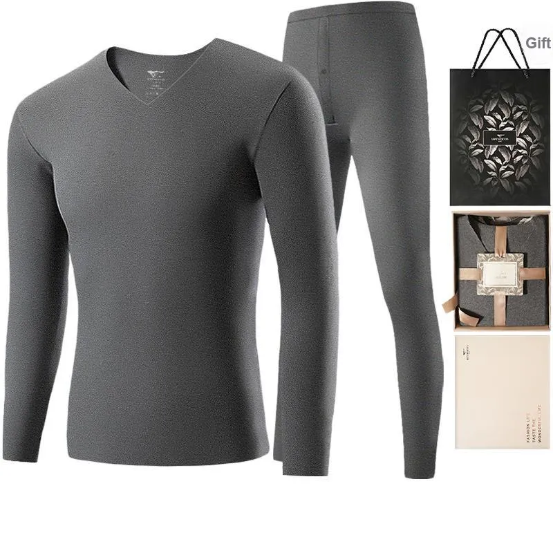 SEPTWOLVES Thermal Set Men's Gift Box Set+Shopping Bag-6