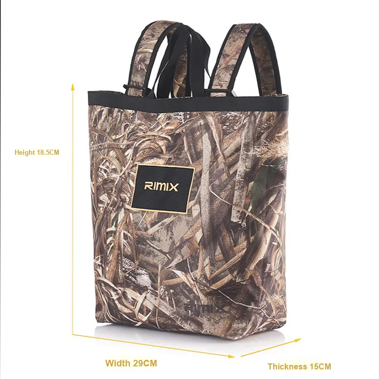 RIMIX Nylon Water-Resistant Wear-Resistant Individual Camouflage Backpack Unisex-6