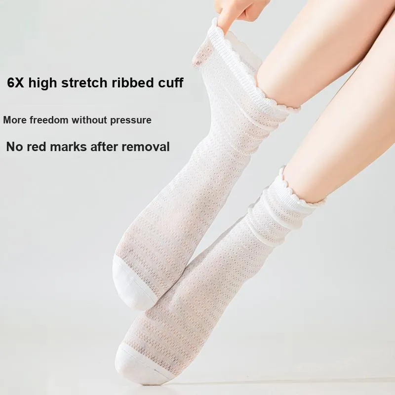 Montagut Mid Calf Socks Women's Shopping Bag Combo Set-83