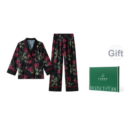 DAFENQIMIMA Пижамный комплект для женщин набор в подарочной коробке