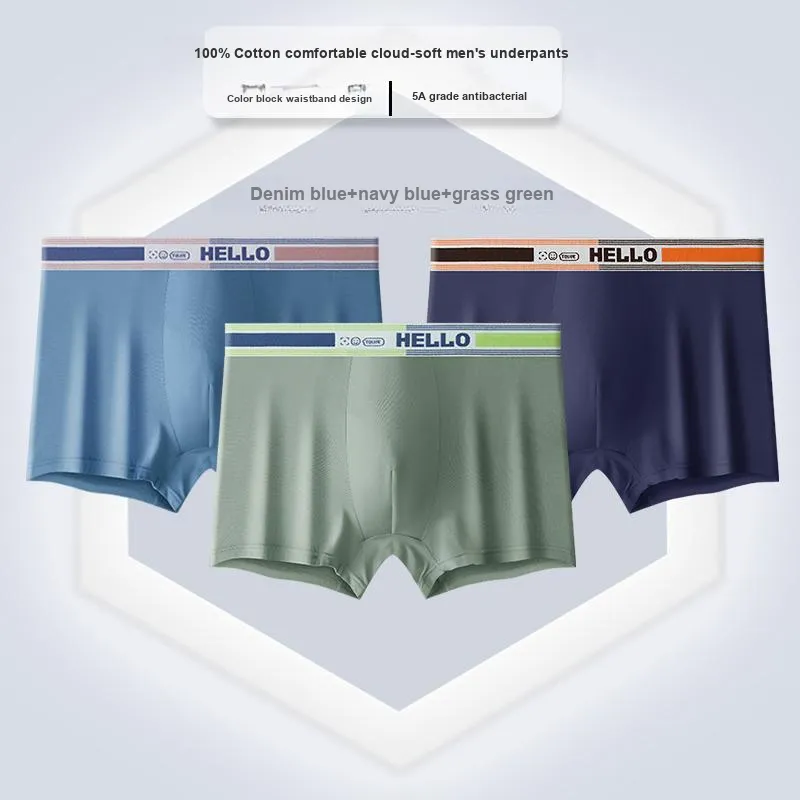 MIIOW Underpants Men's Box 3 Pack-8