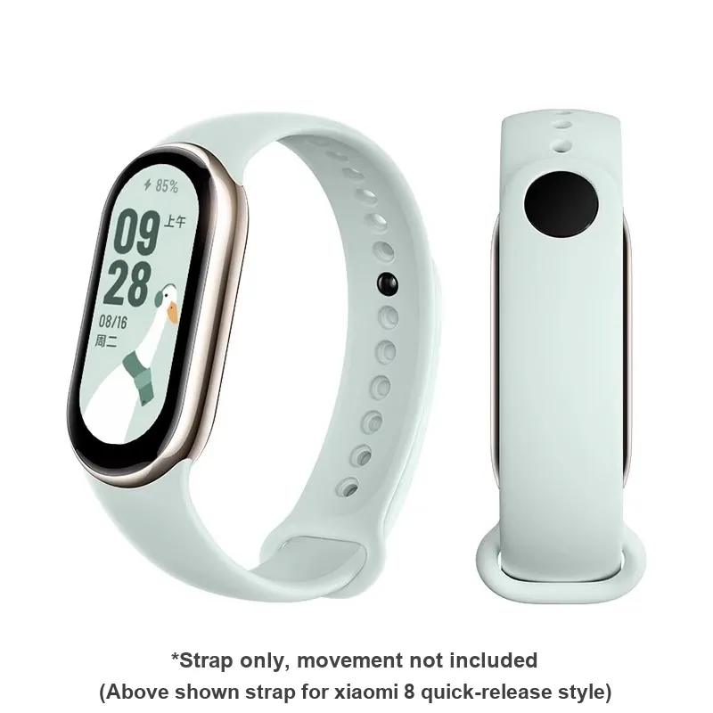 IWabcertoo Watch Band Xiaomi Compatibility 19cm Silicone Material Unisex-3
