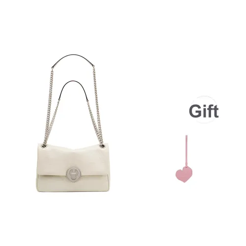 PECO Сумка через плечо из коровьей кожи женская классическая черная