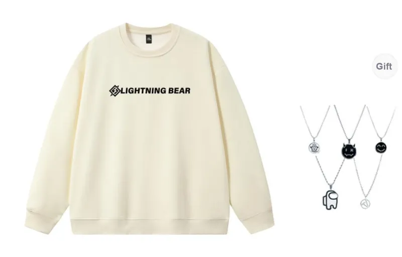 LIGHTNING BEAR Sweatshirt Unisex-20