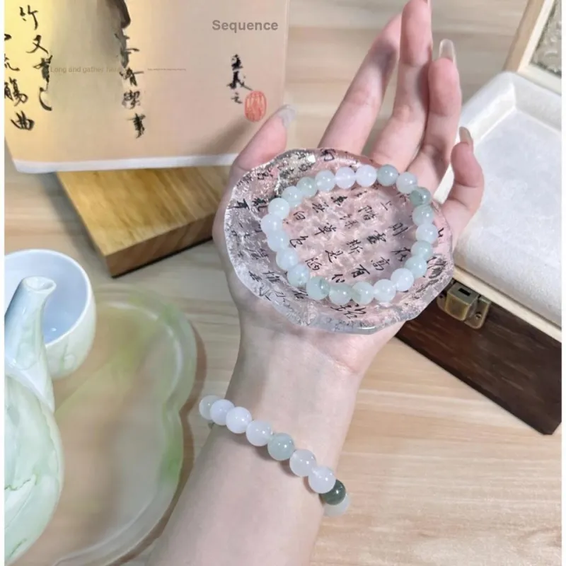 Fengyun Pavilion Tianshan Jade Bracelets Unisex-15