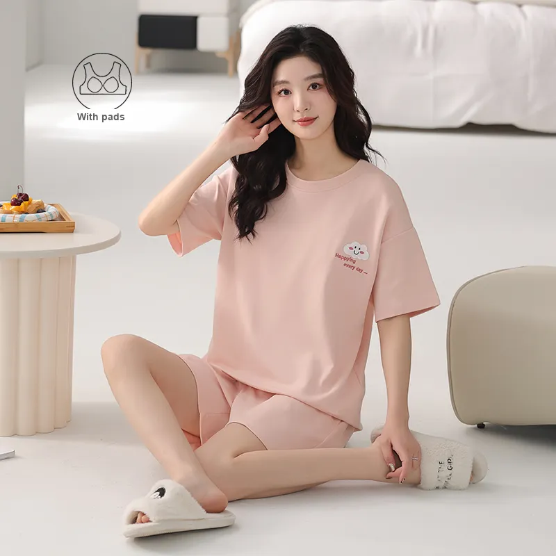 MADALLO Pajama Set Women's Pink-2