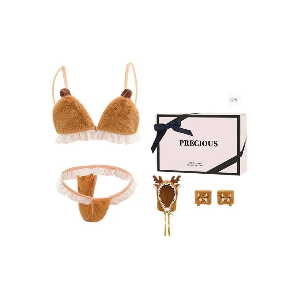 TLXT Underwear Set Women's Light Brown
