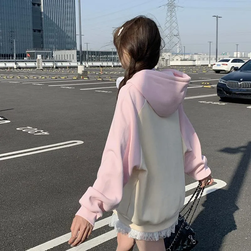 Tokyo Season Sweatshirt Women's Gift Box Set Pink-3
