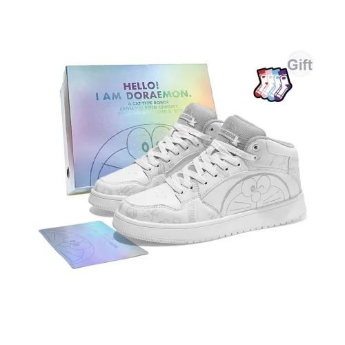DoraemonA MID Топ Скейтборд Кроссовки Унисекс