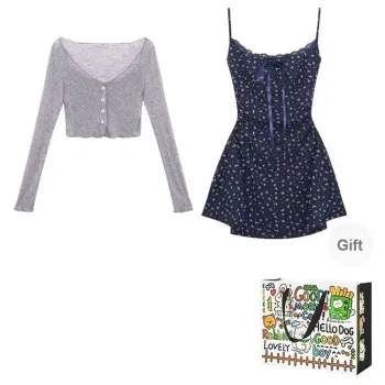 BVODE Two Piece Skirt Sets Women's