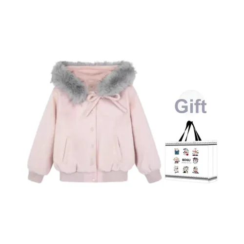 BDGU Розовый Женский Куртки