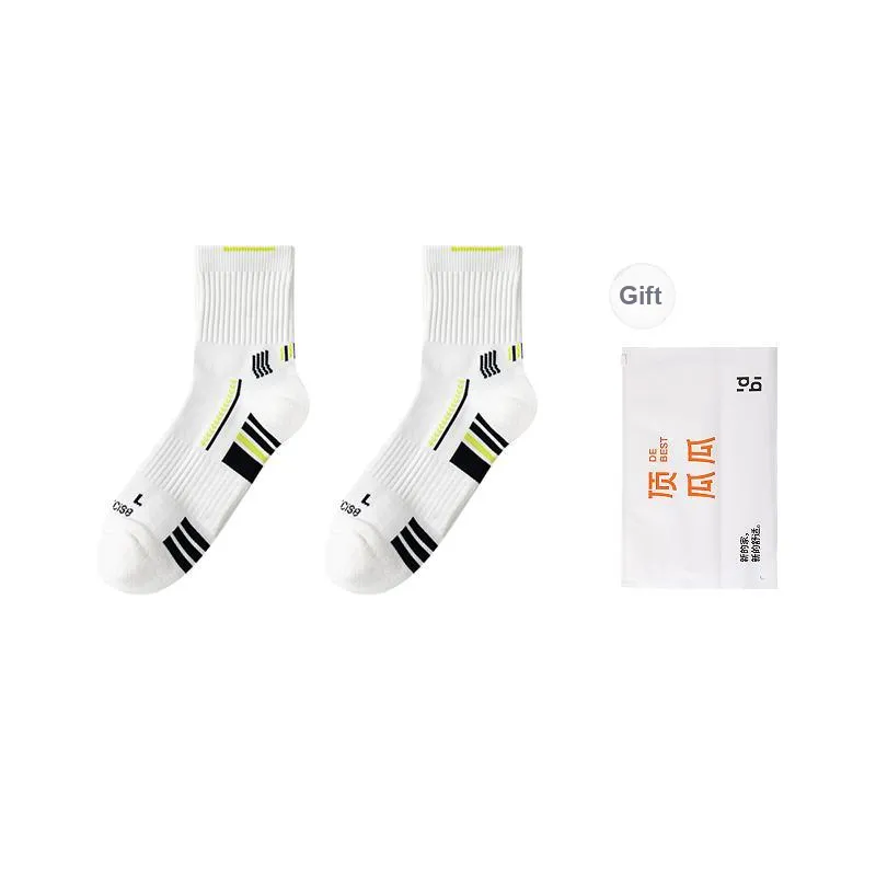 Top Melon Basketball Socks Men's Shopping Bag Combo Set-0