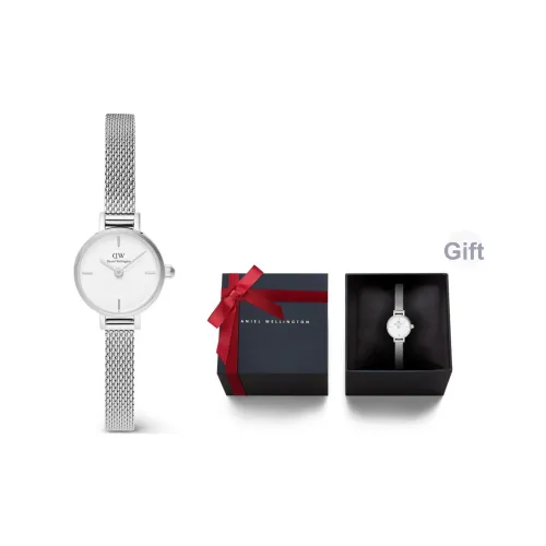 Daniel Wellington Кварцевые наручные часы механизм ремешок из нержавеющей стали 19 мм белый циферблат женский