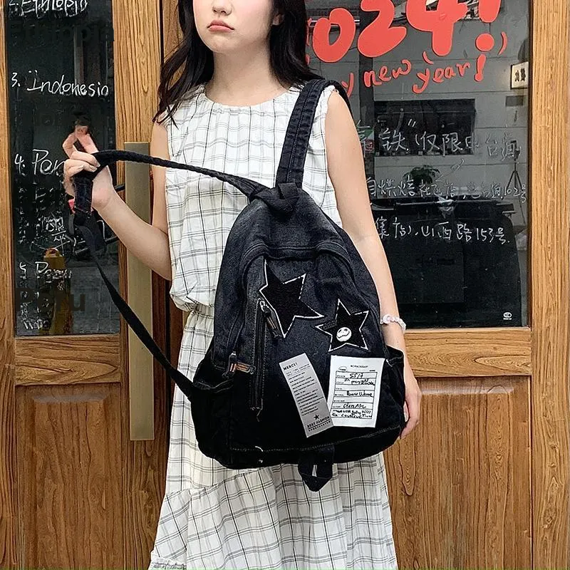 Homeboisportclub Denim Backpack Unisex Multicolor-7
