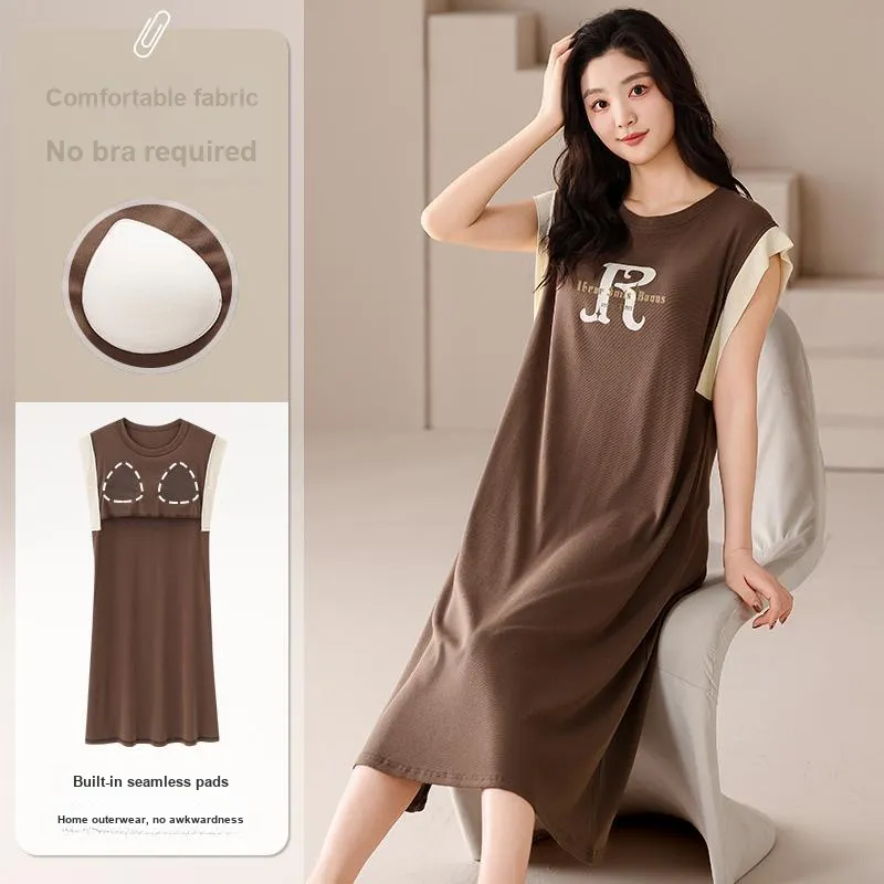 MADALLO Nightgown Women's Brown-1