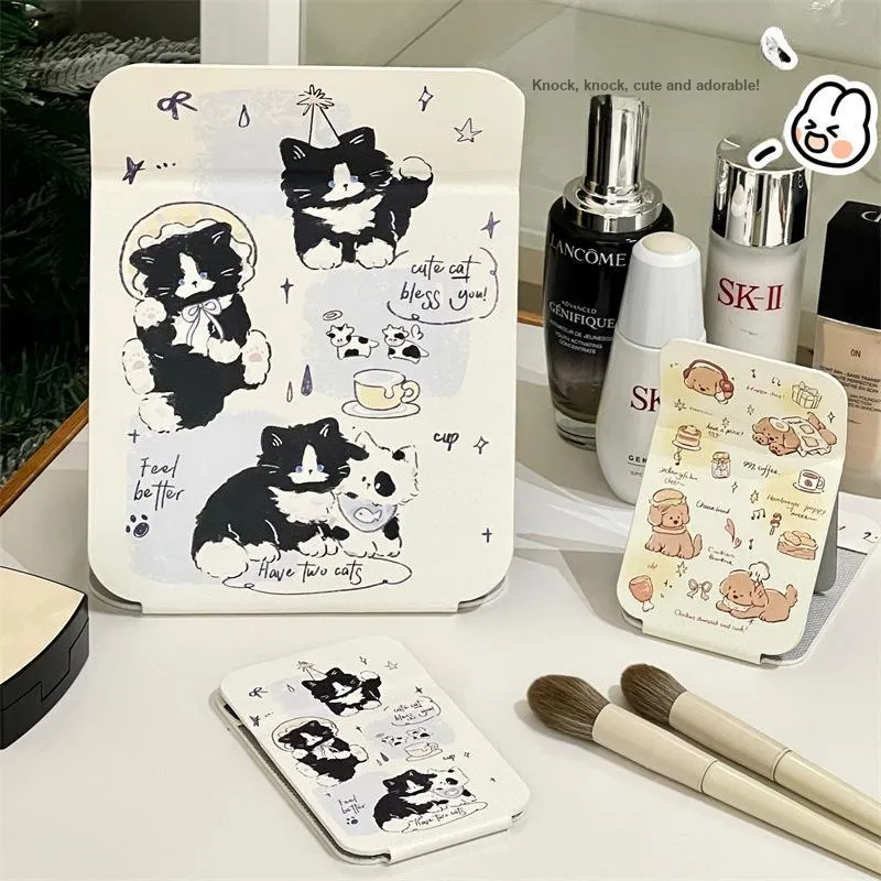 LUTEDAN Good Looking Portable Make Up Mirrors Grooming-11