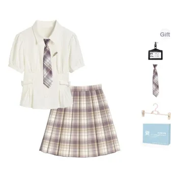 Ice Cream And Whale Summer JK Uniform Set Women's Gift Box Set