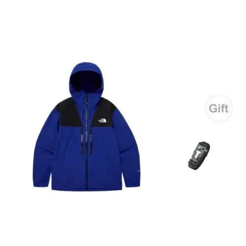 THE NORTH FACE Windbreaker Jackets Unisex Dark Blue+Free Gift