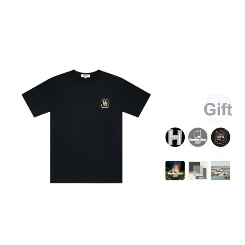 Heather Grey Wall Короткий рукав T-рубашки Унисекс