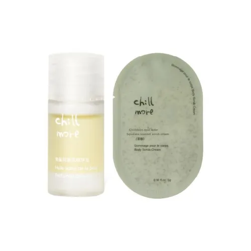 Chillmore Центральная часть Масло 8мл+Скраб 5г Чистка Увлажняющий Мужской Женский Все Сезон Все Тип аромата IS Случайный
