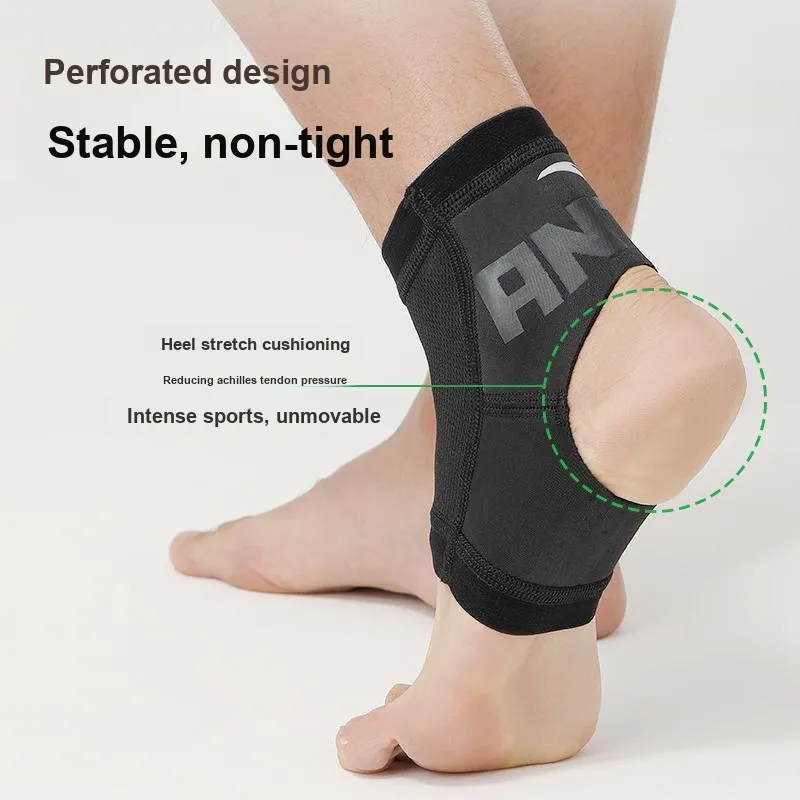Anta Ankle Braces Soccer Basketball Running Everyday Fitness Unisex Polyamide Polyester Elastane-4