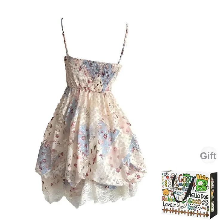 OURUOKE Slip Dresses Women's Image Color Shopping Bag-1