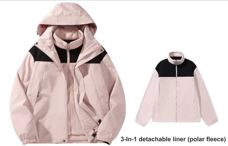 BOBBY ABLEY Waterproof And Windproof Jackets Coats Unisex-15