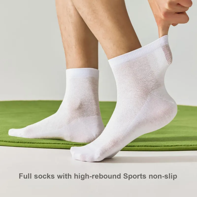 Temooues Mid Calf Socks Men's Combo Set-1