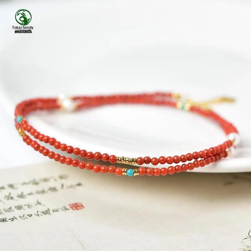 Tokai Family Southern Red Agate Necklaces Unisex-2