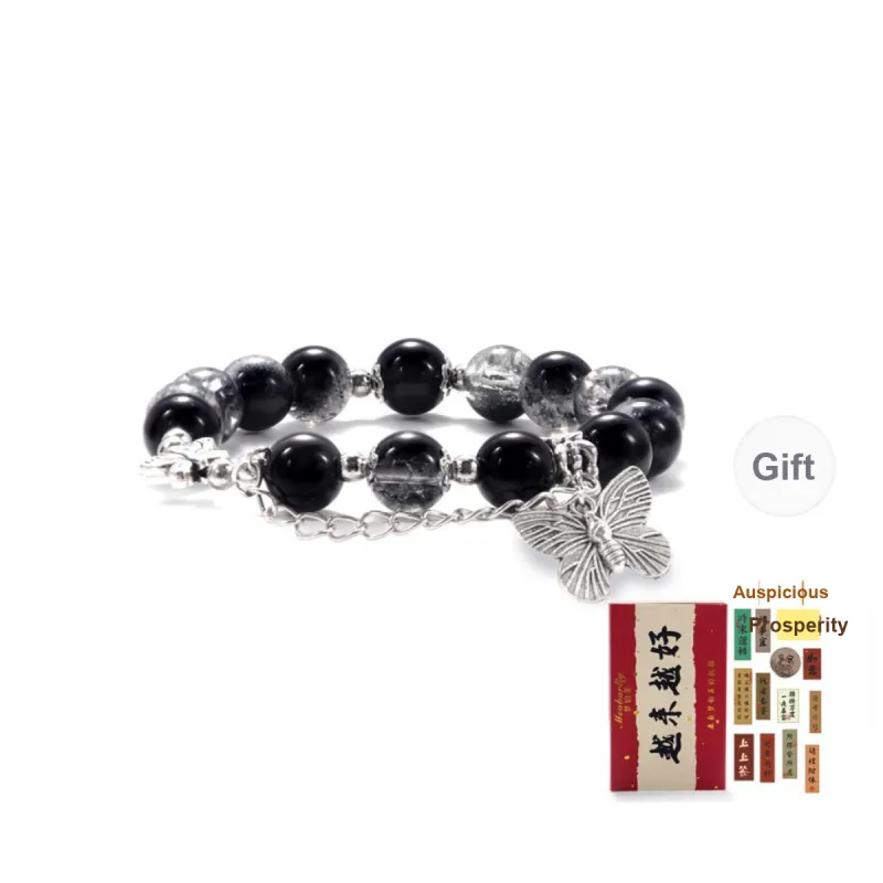 MEOBURLIY Colored Glaze Bracelets Unisex-0